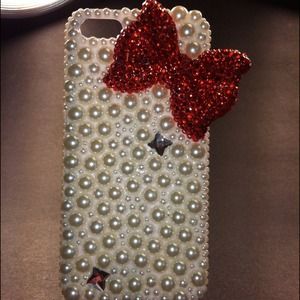Iphone 5 Cover With Cute Bow