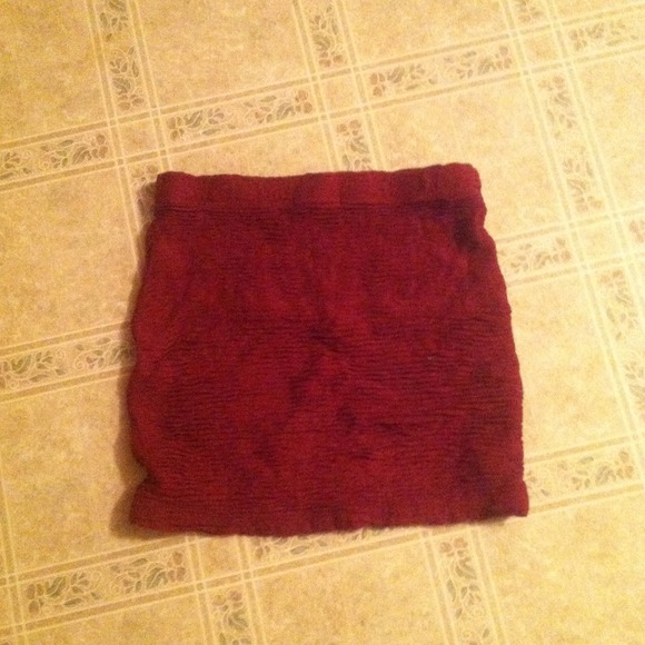 Beautiful Maroon Skirt