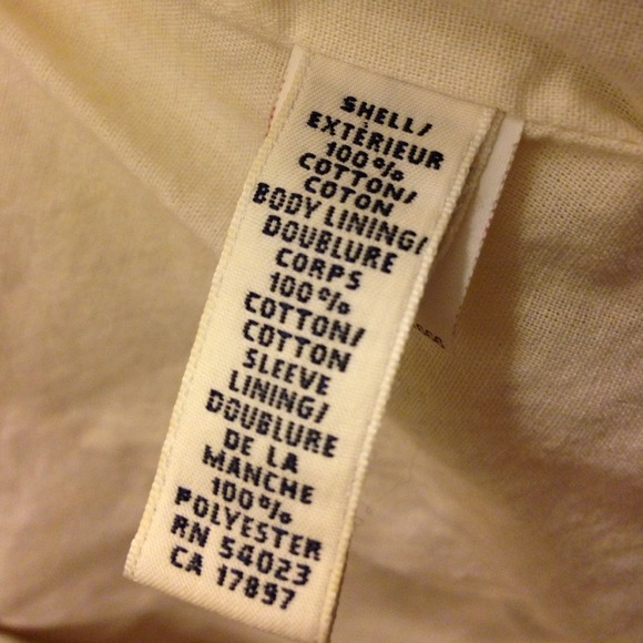 ⭕️Bundled⭕️Banana Republic cream jacket - Picture 4 of 4