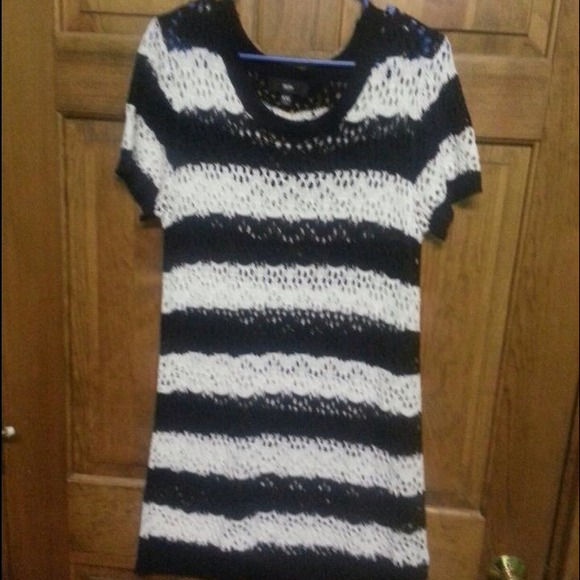 Adorable knit sweater dress.