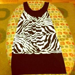 ✨Very Cute Zebra Print Dress💋