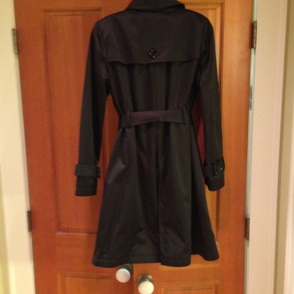 Michael by Michael Kors lined black trench - Picture 2 of 3