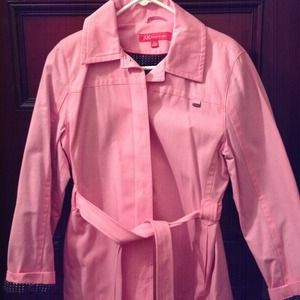 Anne Klein short rain coat