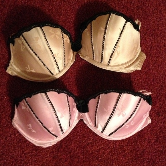 Victoria Secrets bra bundle balconet style push up