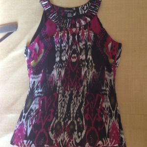 Etcetera sleeveless blouse