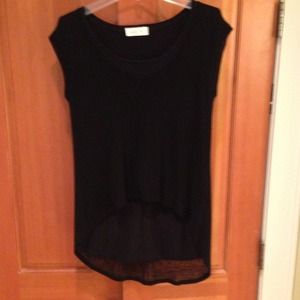 Laurie B bi- layer sweater