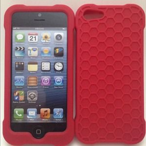 Brand New Silicone honeycomb case for iPhone 5