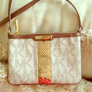 Glitter gold Michael Kors shoulder bag! 😃SOLD😊