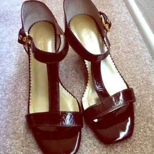 Dark Chocolate Brown Heels