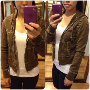 True Religion Jackets & Blazers - True Religion Cotton Hoodie True Religion Jackets & Blazers - True Religion Cotton Hoodie