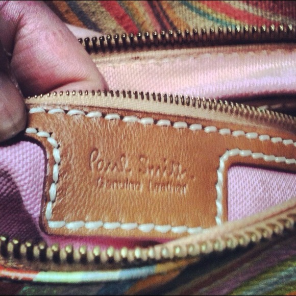 Paul Smith swirl design pebbled leather bag - Picture 4 of 4