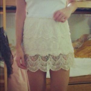 Simple crochet skirt