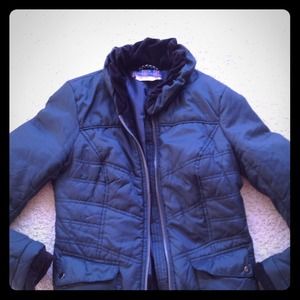 Free people blue padded chic jacket - Small