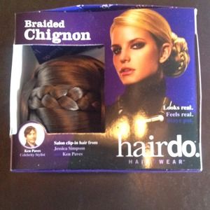 Braided Chignon by Jessica Simpson