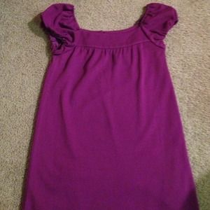 Purple knee length dress INC size 10