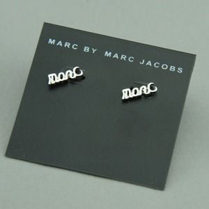 2012 Marc Jacobs marc silver earrings