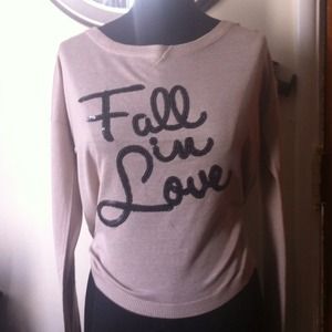 Fall in love sweater
