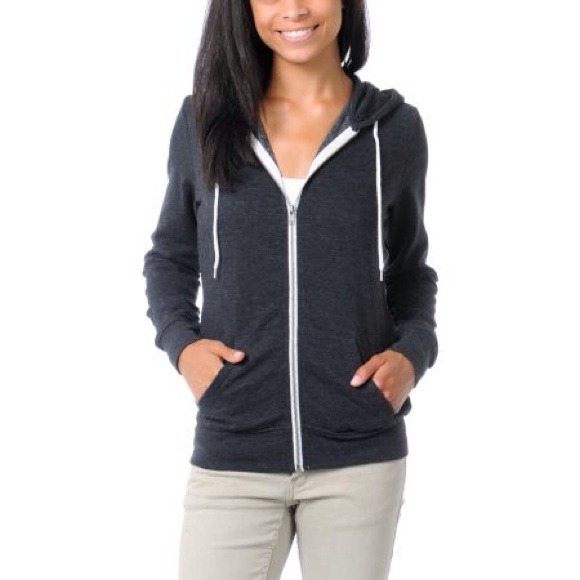 Heather Black Hoodie
