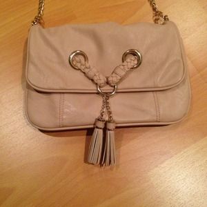 Pink/ nude color purse
