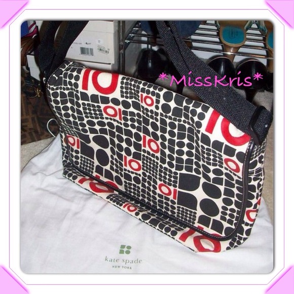⛔SOLD⛔ AUTH Kate Spade Decade Messenger - Picture 1 of 3
