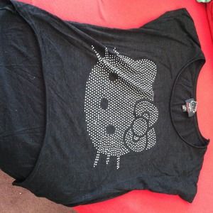 Hello kitty x forever21 hi-low top