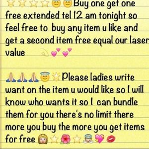 Buy one get one free