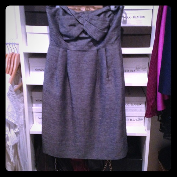 SOLD Mint by Jodi Arnold strapless dress