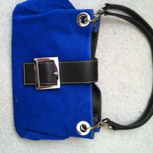 Royal blue purse