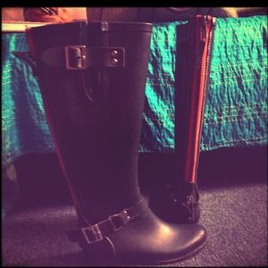 Steve Madden olive green rain boots⚡$$  reduced⚡