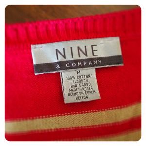vintage Sweaters - HALF OFF SALE | Red Striped Sweater vintage Sweaters - HALF OFF SALE | Red Striped Sweater
