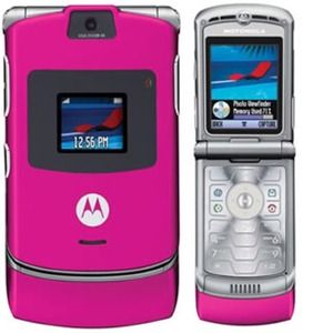 💗Pink Motorola v3💗