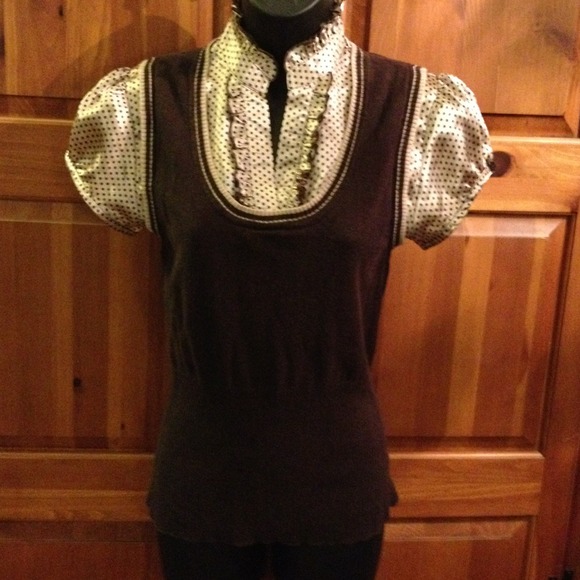 🎀SOLD🎀 Brown Sweater Top