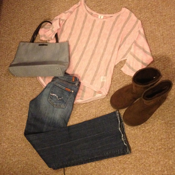 💢Sold💢Pink and grey knit