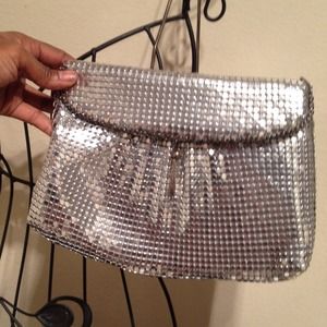 Metal slouchy vintage purse