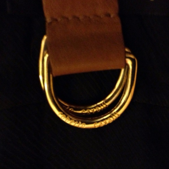 Authentic ROBERTO CAVALLI Adjustable LEATHER BELT