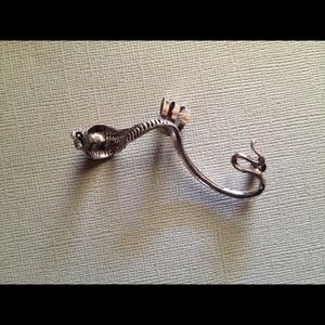 Antique Silver Cobra CLEARANCE