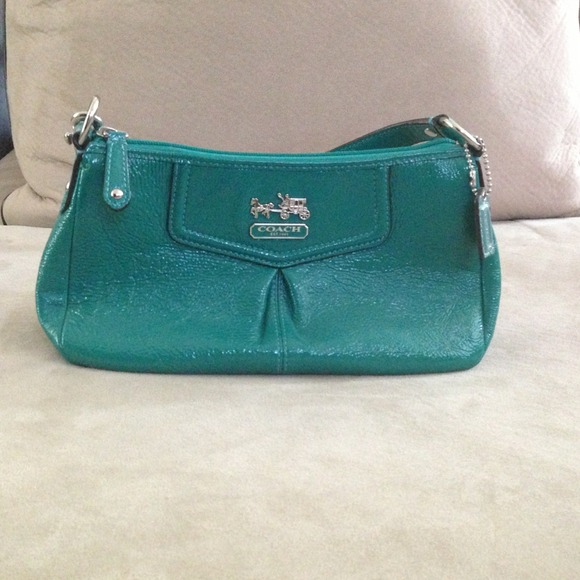 ❗Reserved❗Limited Edition Jade/Silver Coach Purse