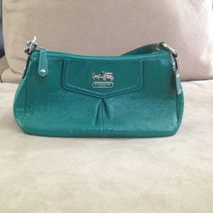 ❗Reserved❗Limited Edition Jade/Silver Coach Purse