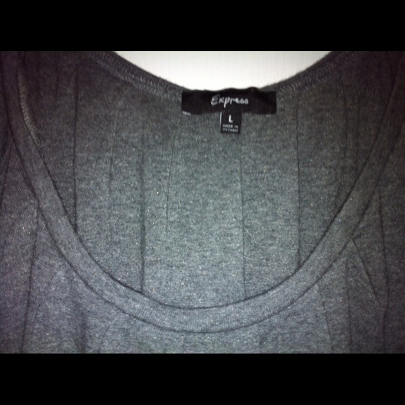 SOLD🎉Grey sweater dress from Express - Picture 4 of 4