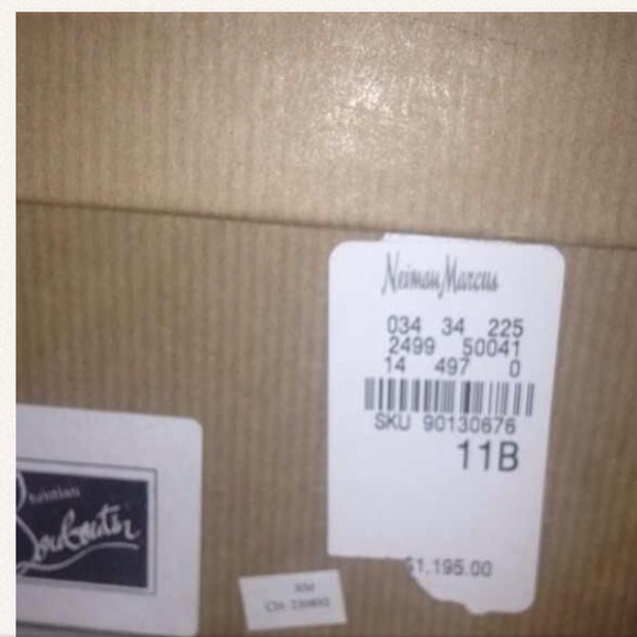 Christian Louboutin size 41 wore a few times - Picture 3 of 4