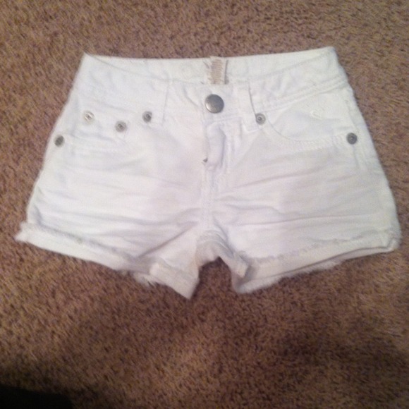 KIDS white shorts