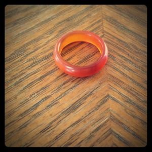 Red Jade ring