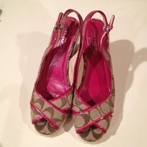 Coach "Kara" signature espadrilles