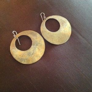 Copper earrings