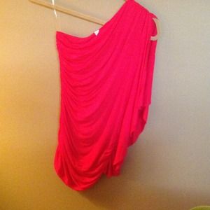 One shoulder strap blouse