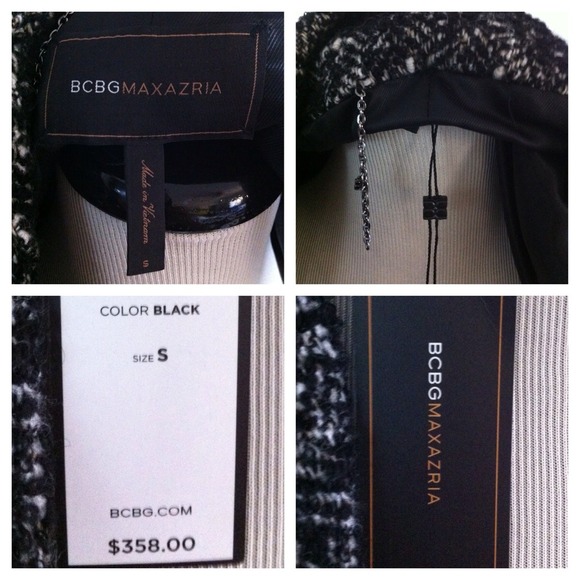 BCBG Short Trapeze Coat - Picture 4 of 4