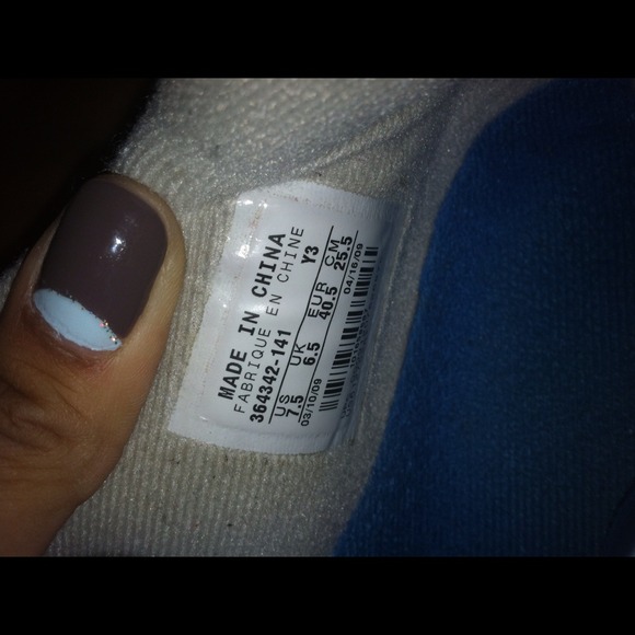 Authentic Fusion Military Blue 4s - Picture 3 of 4