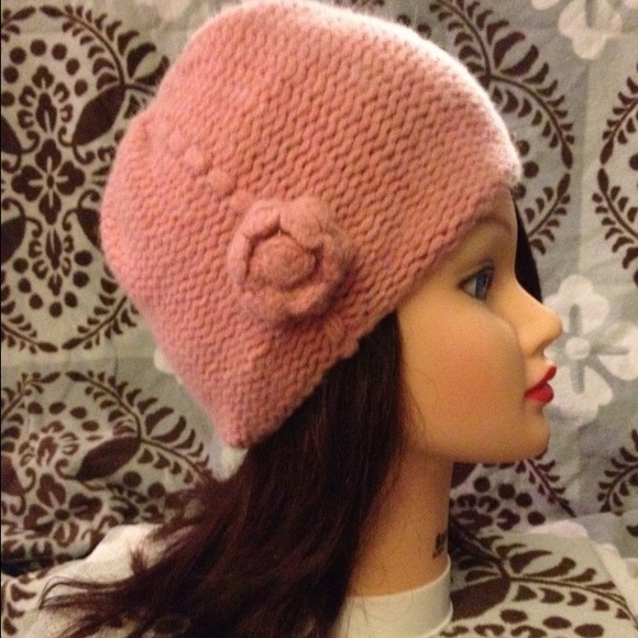 *Sold*Pink beanie - Picture 2 of 3