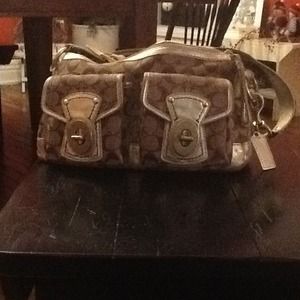 Authentic coach purse