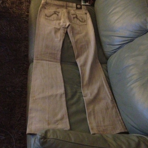 Rock & republic grey washed jeans - Picture 2 of 4